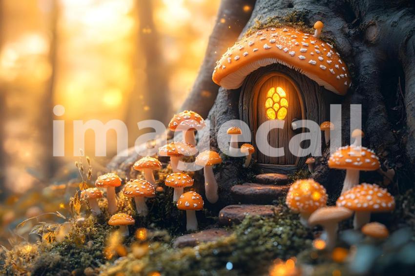002 magical fairy door 10 backdrops b25254