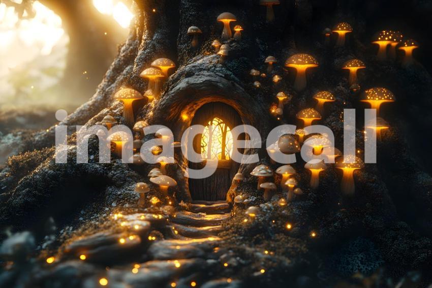 006 magical fairy door 10 backdrops b25254