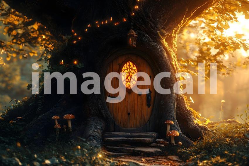 004 magical fairy door 10 backdrops b25254