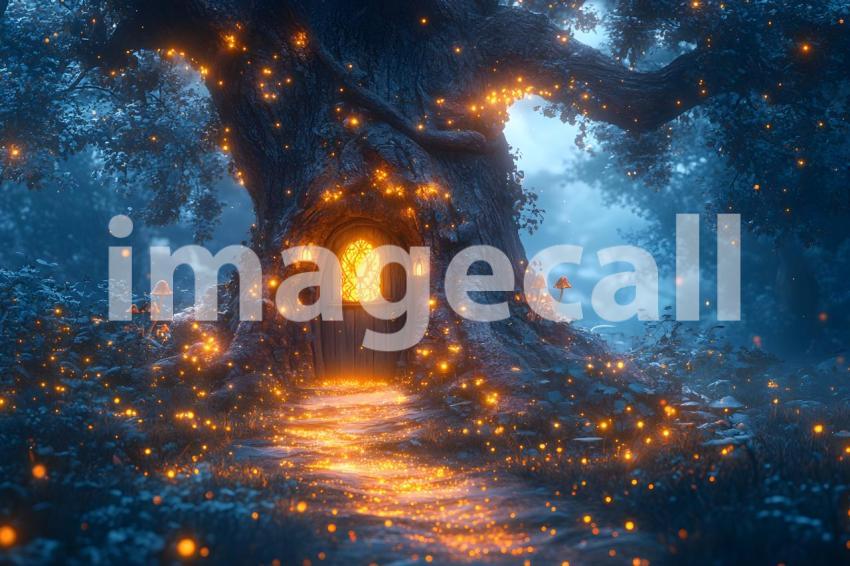 008 magical fairy door 10 backdrops b25254