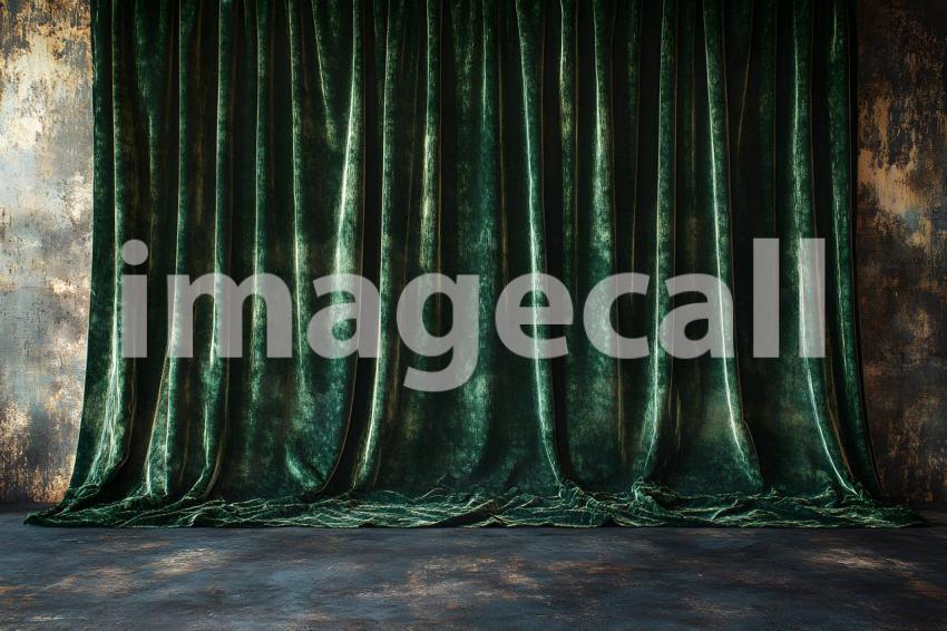 007 emerald green velvet 20 backdrops b25021
