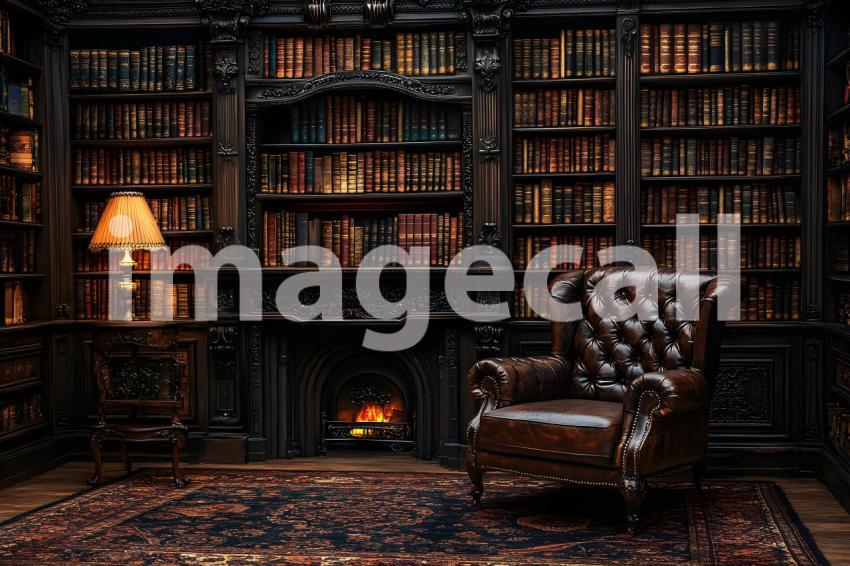 028 grand victorian bookcase 35 backdrops b25169