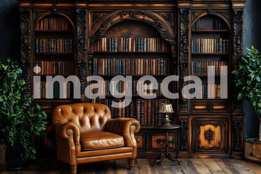 032 grand victorian bookcase 35 backdrops b25169