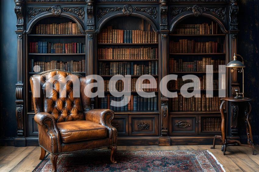 031 grand victorian bookcase 35 backdrops b25169