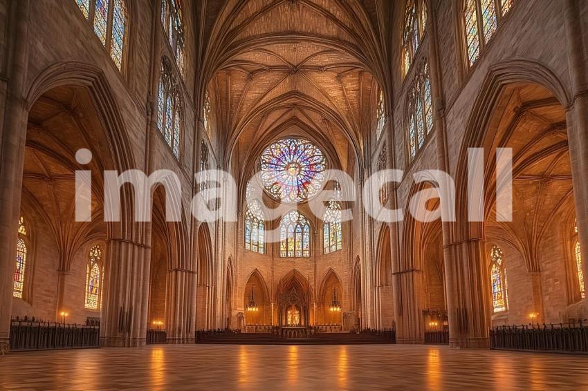 036 dark cathedral interior 40 backdrops b25005