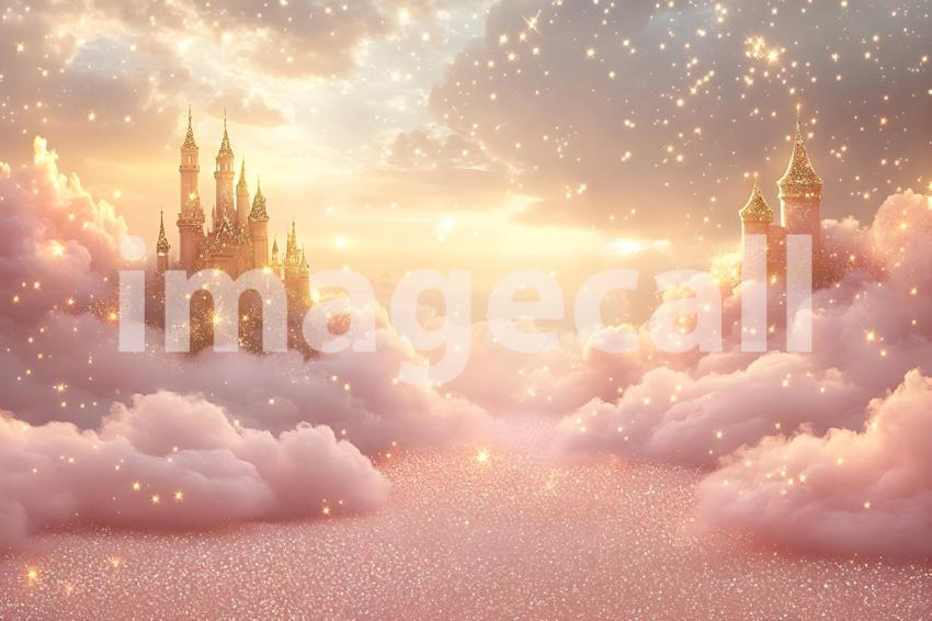 009 glittery princess backdrop 25 backdrops b25126