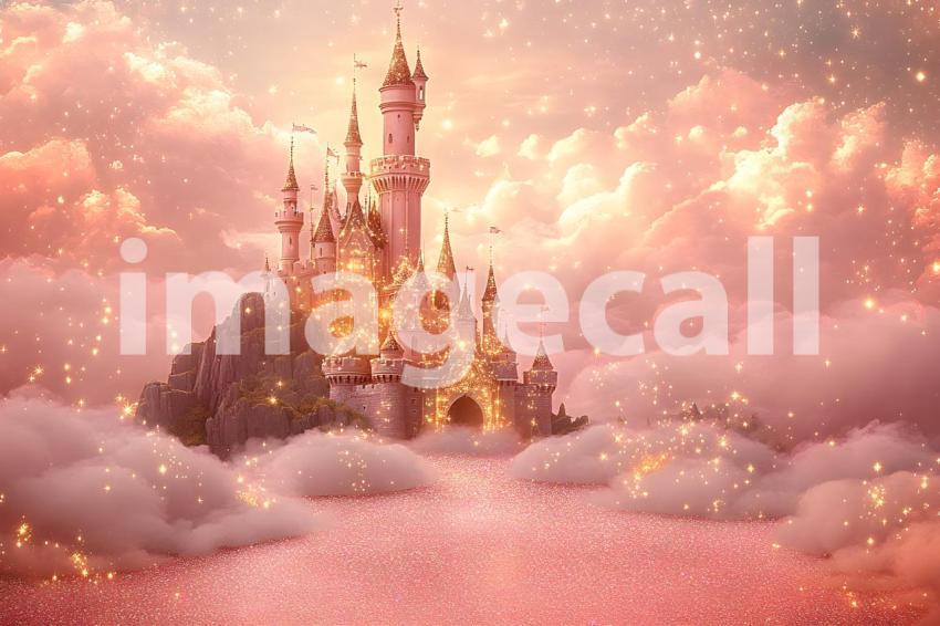 002 glittery princess backdrop 25 backdrops b25126