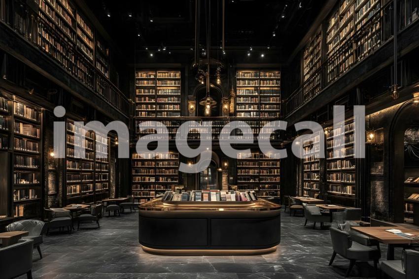 043 steam powered library 40 backdrops b25037