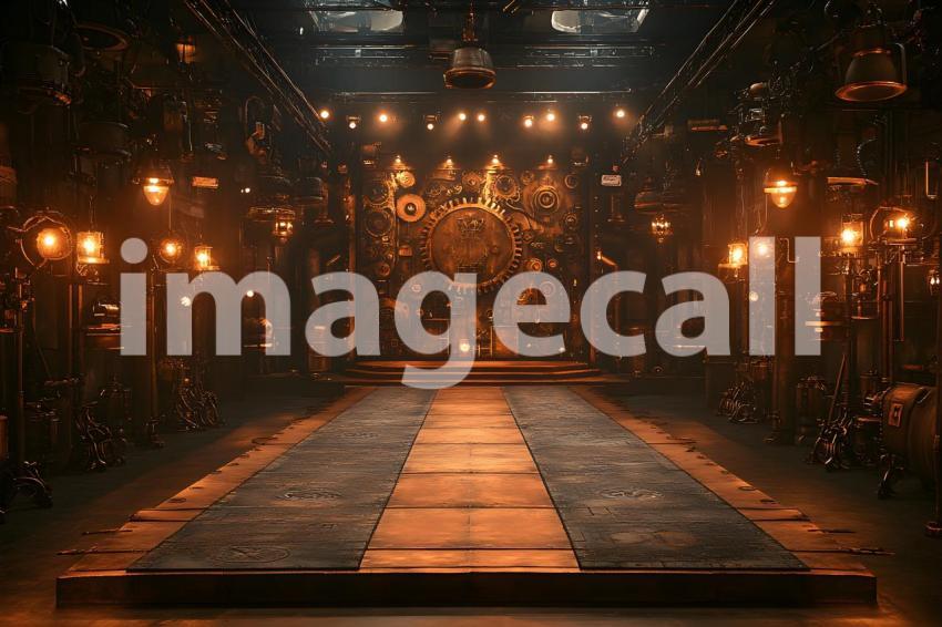 023 steampunk fashion runway 65 backdrops b25048
