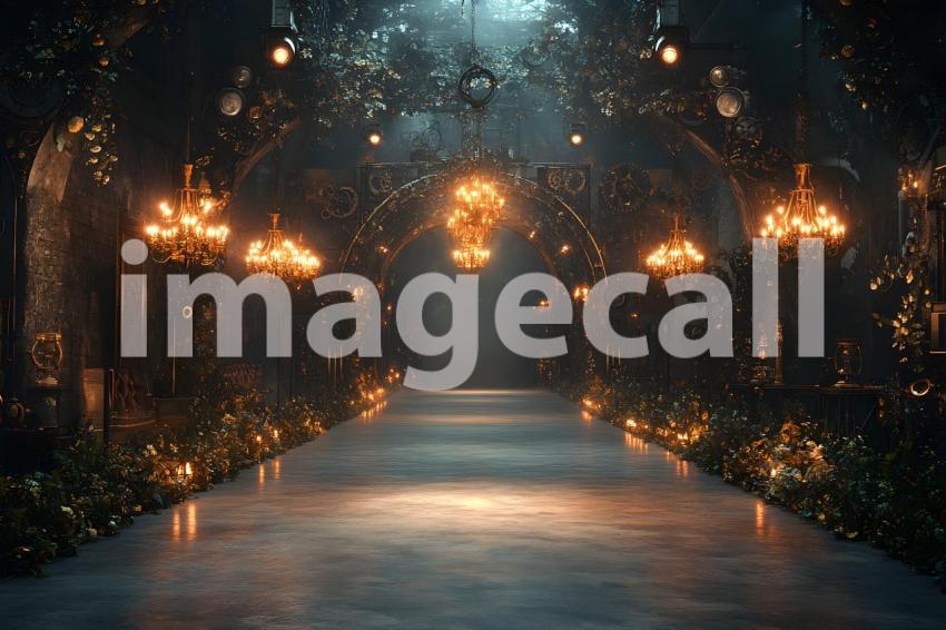 040 steampunk fashion runway 65 backdrops b25048