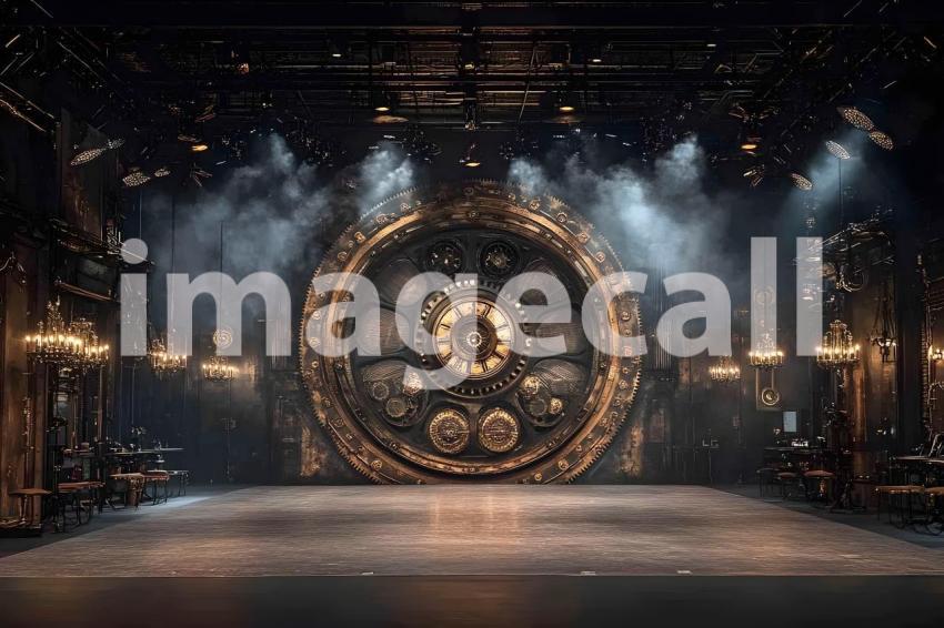 043 steampunk fashion runway 65 backdrops b25048