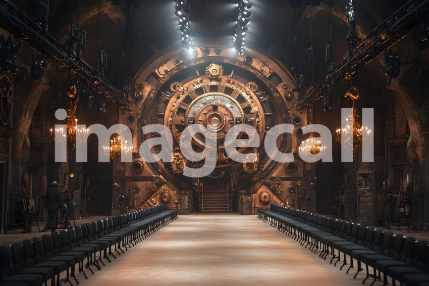 051 steampunk fashion runway 65 backdrops b25048