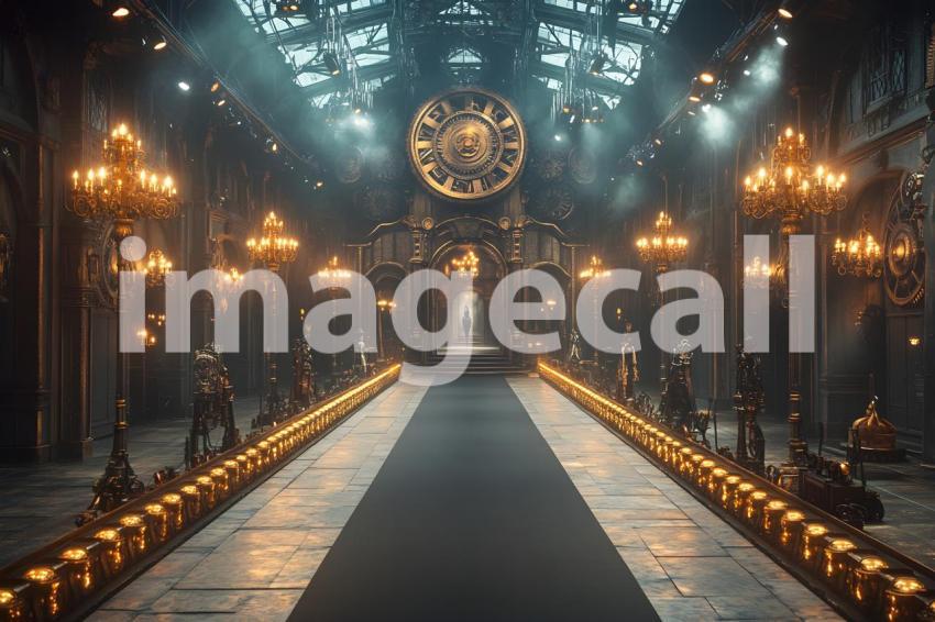 065 steampunk fashion runway 65 backdrops b25048