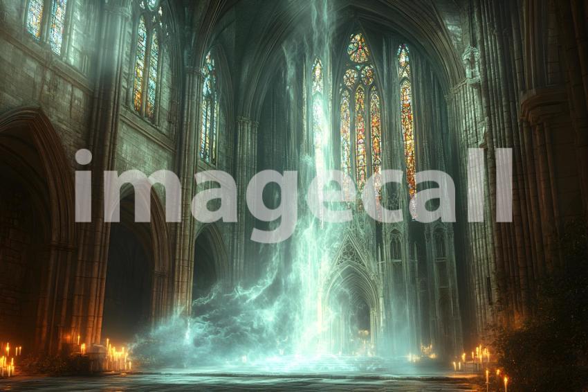 013 dark cathedral interior 40 backdrops b25005