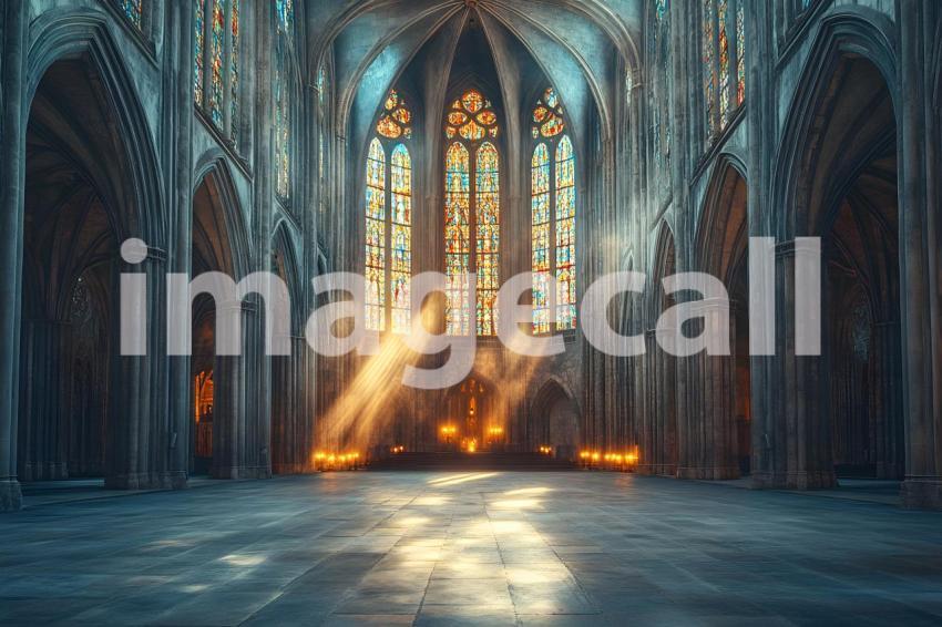 012 dark cathedral interior 40 backdrops b25005