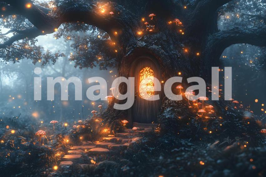 037 glowing fairy photography backdrop 55 backdrops b25164