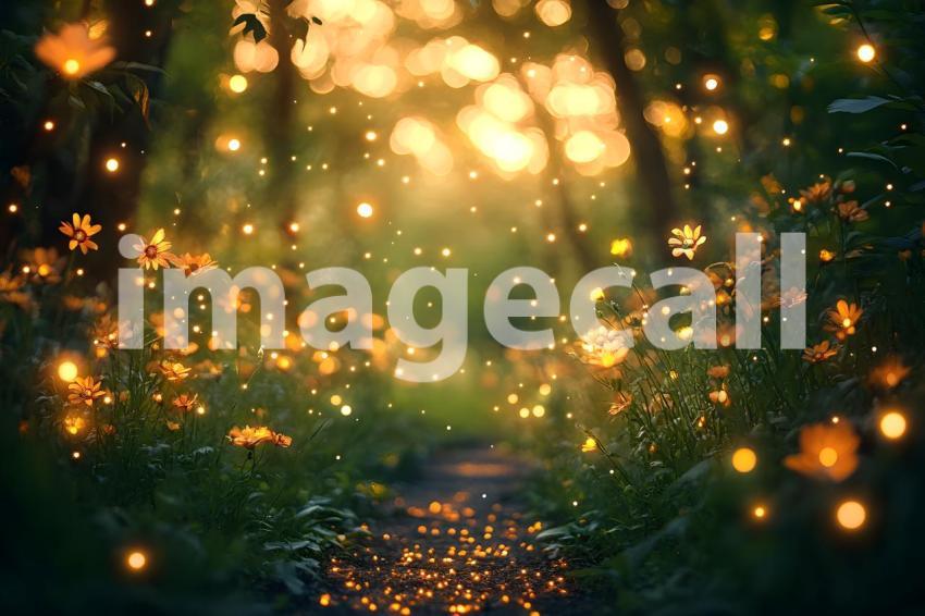 005 magical woodland 10 backdrops b25039