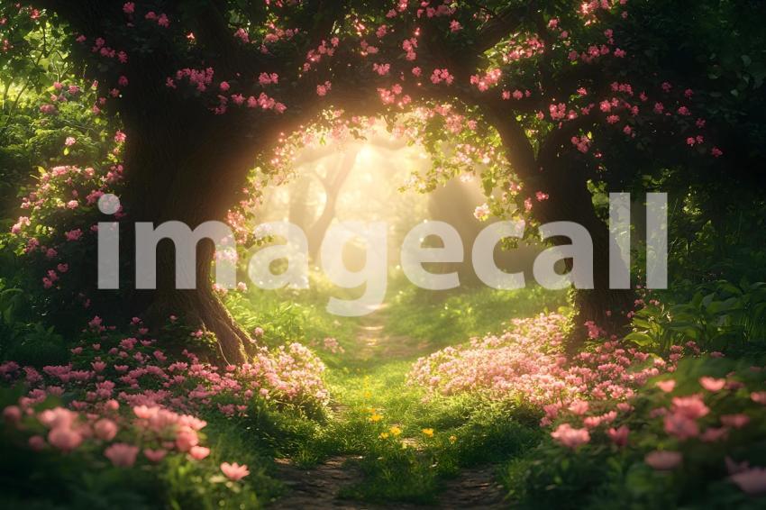 003 magical woodland 10 backdrops b25039