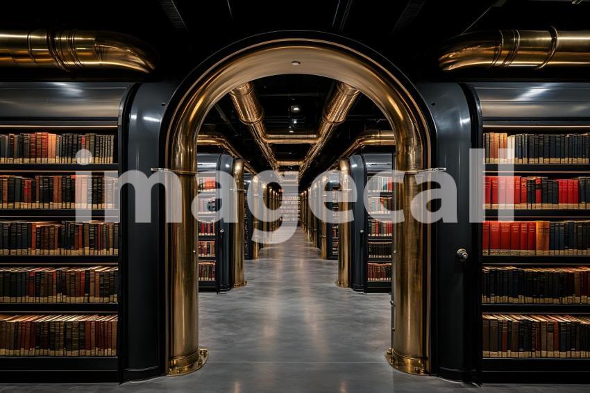 014 steam powered library 40 backdrops b25037