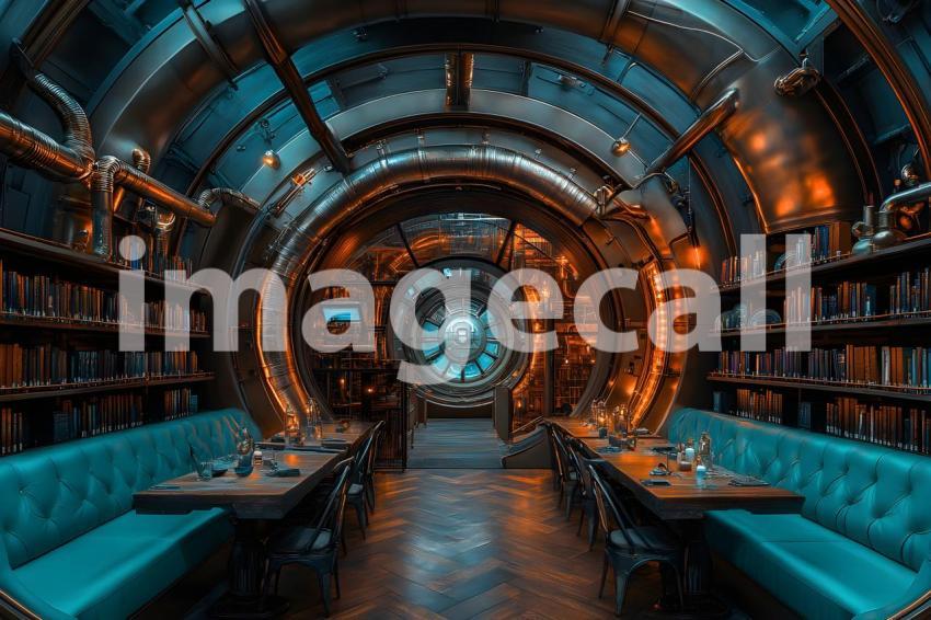 011 steam powered library 40 backdrops b25037