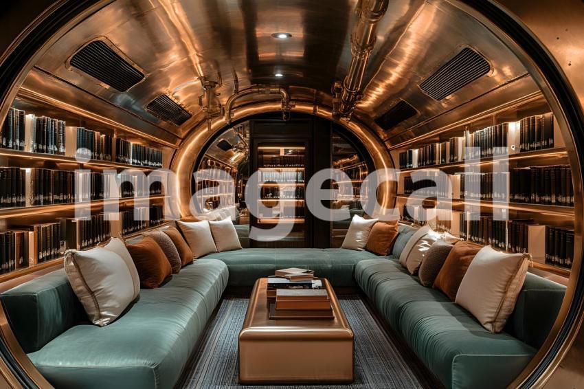 017 steam powered library 40 backdrops b25037