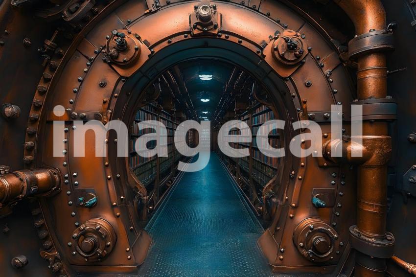 019 steam powered library 40 backdrops b25037