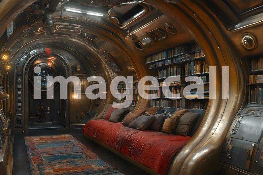 031 steam powered library 40 backdrops b25037