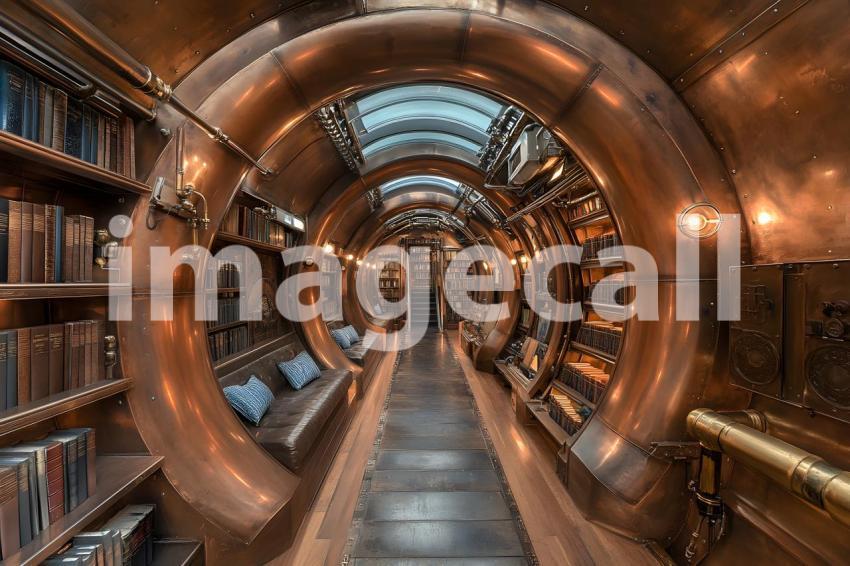 034 steam powered library 40 backdrops b25037