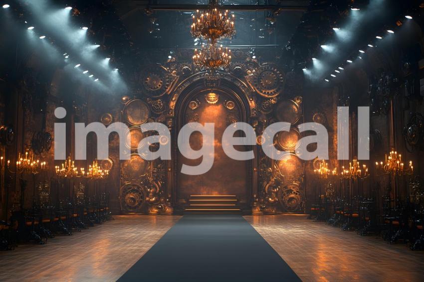 005 steampunk fashion runway 65 backdrops b25048