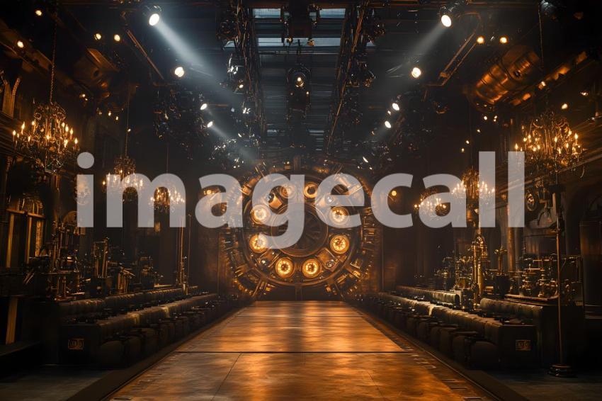 001 steampunk fashion runway 65 backdrops b25048