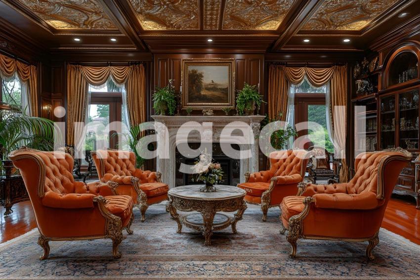 007 golden parlor 35 backdrops b25031