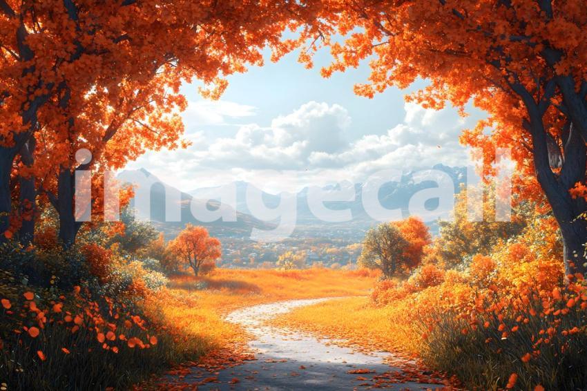 063 halloween forest scene 80 backdrops b25236