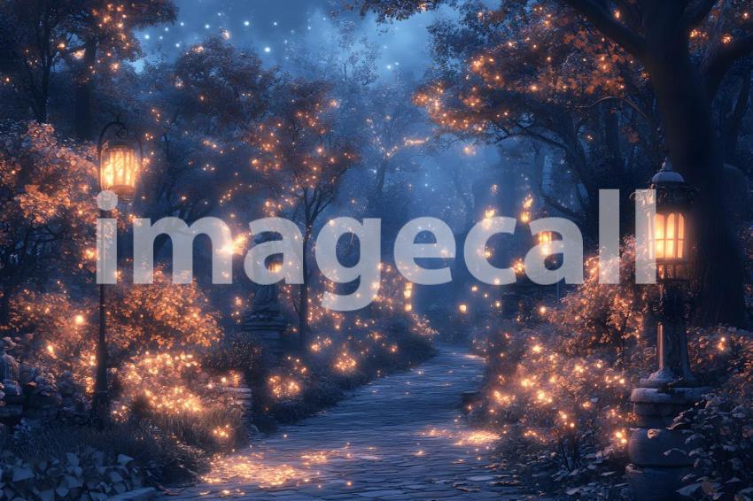 062 halloween forest scene 80 backdrops b25236