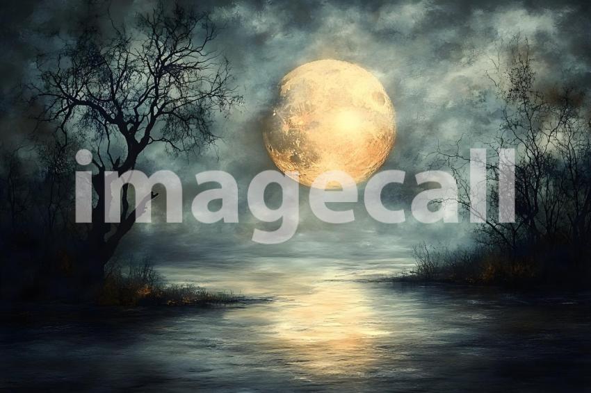 049 halloween monster view 50 backdrops b25242