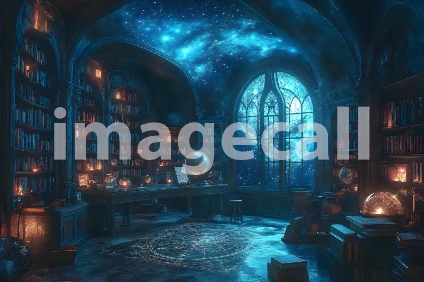 031 celestial observatory 65 backdrops b25003