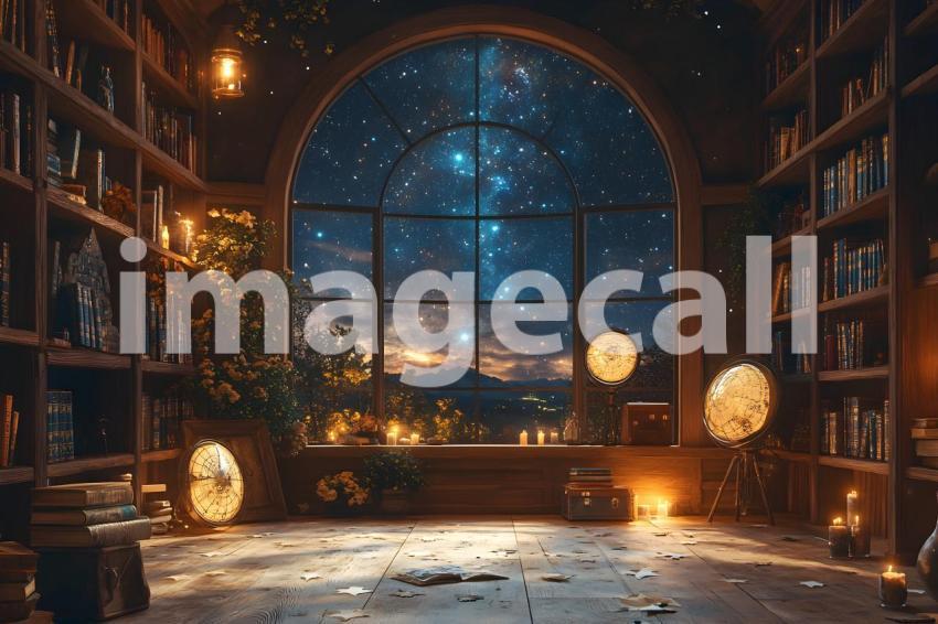 036 celestial observatory 65 backdrops b25003