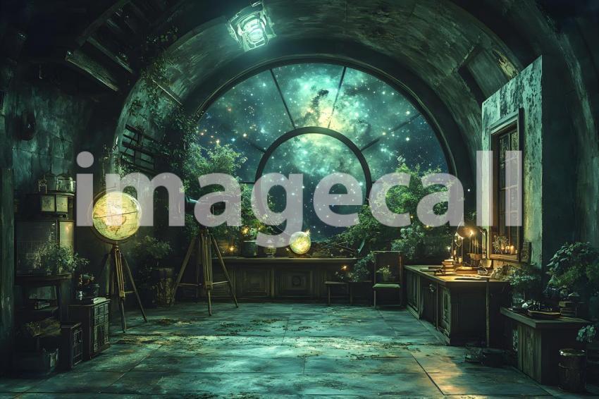 038 celestial observatory 65 backdrops b25003