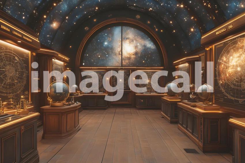 037 celestial observatory 65 backdrops b25003