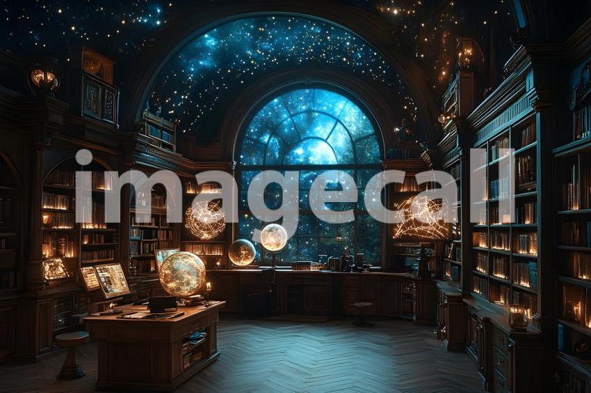 039 celestial observatory 65 backdrops b25003