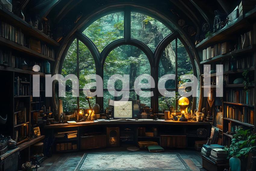 049 celestial observatory 65 backdrops b25003