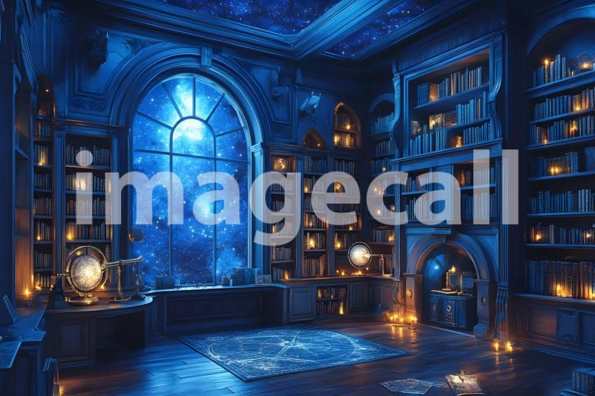 048 celestial observatory 65 backdrops b25003