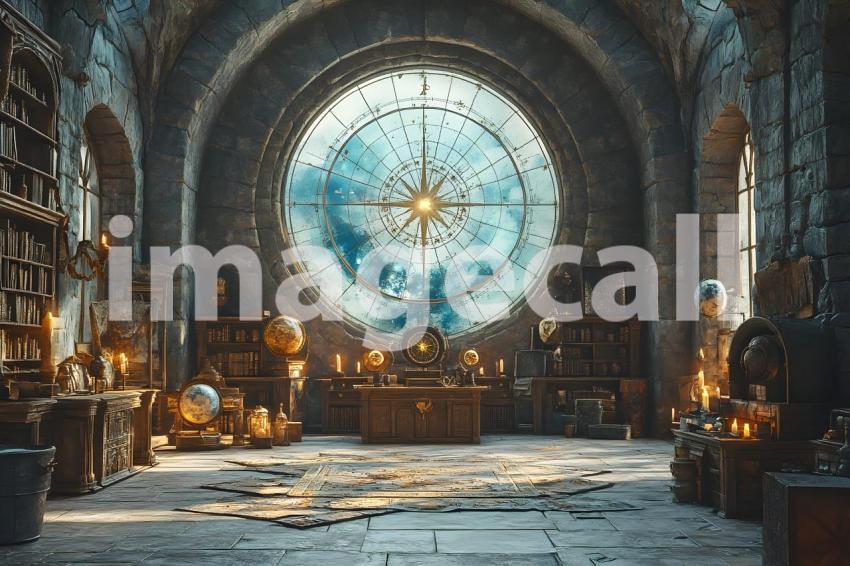 050 celestial observatory 65 backdrops b25003