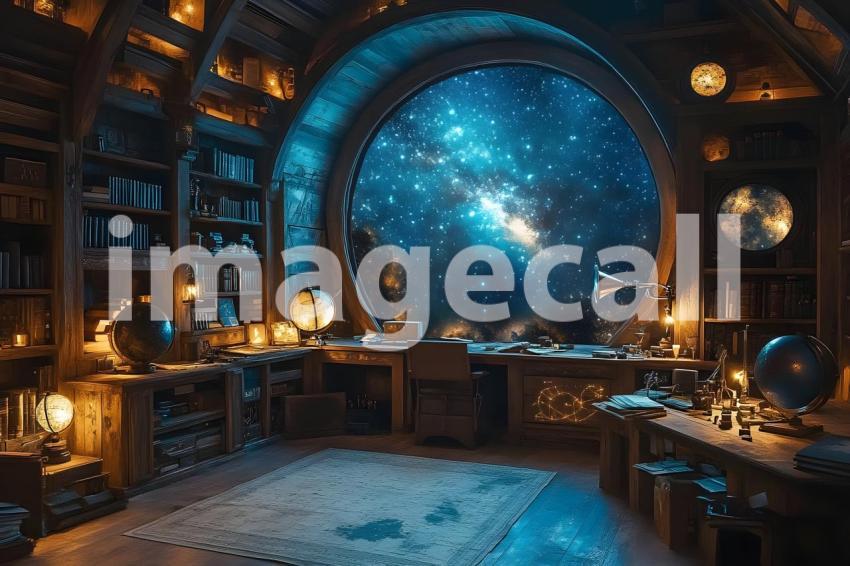 051 celestial observatory 65 backdrops b25003