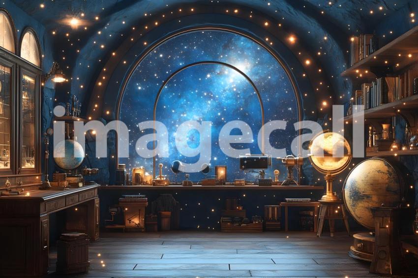 053 celestial observatory 65 backdrops b25003