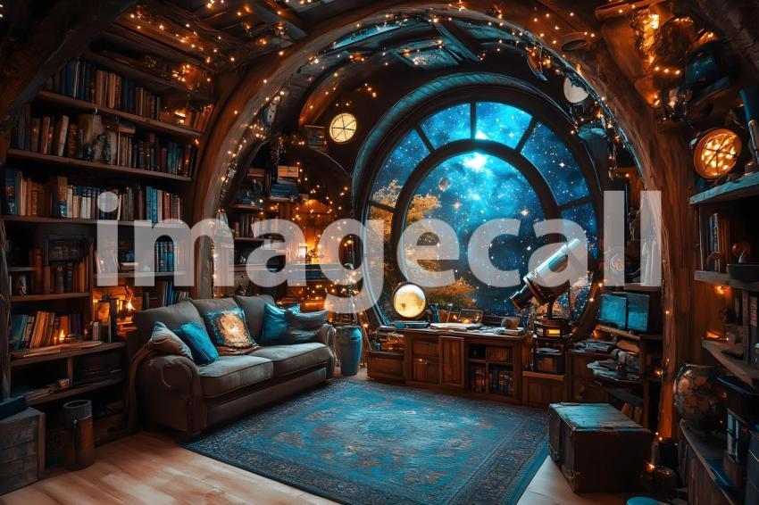 055 celestial observatory 65 backdrops b25003