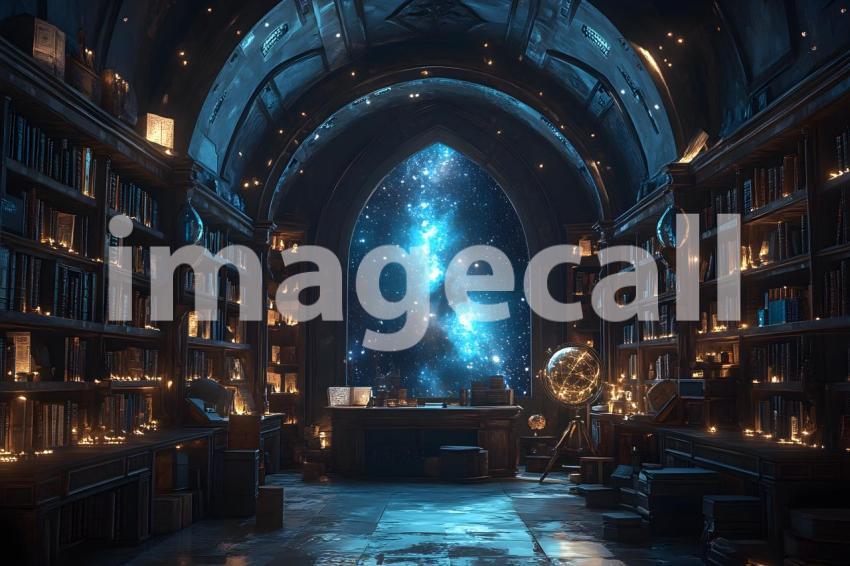 057 celestial observatory 65 backdrops b25003