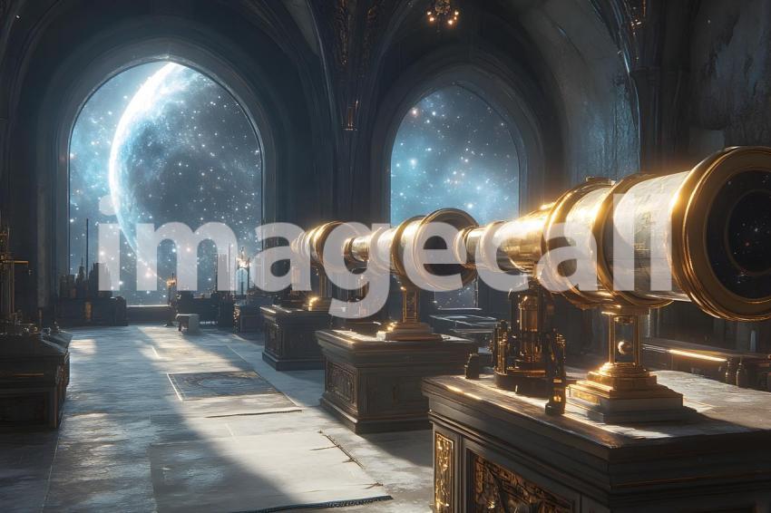 060 celestial observatory 65 backdrops b25003