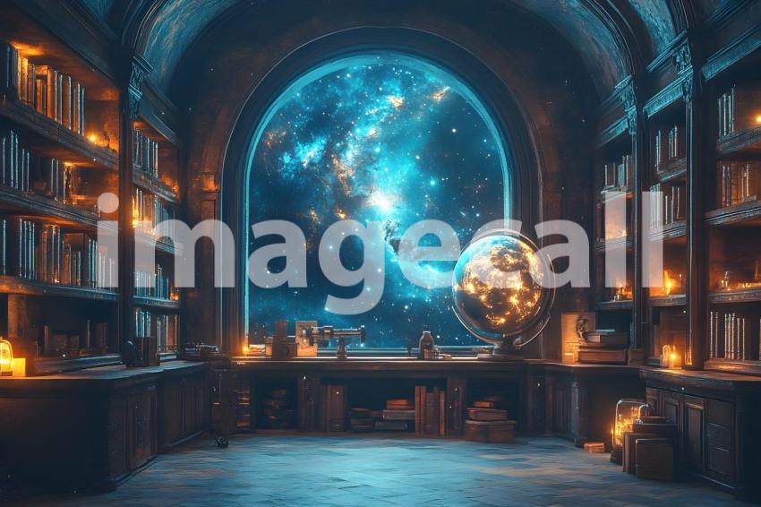 064 celestial observatory 65 backdrops b25003