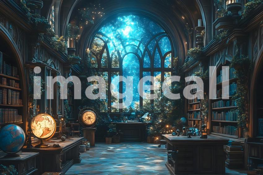 065 celestial observatory 65 backdrops b25003