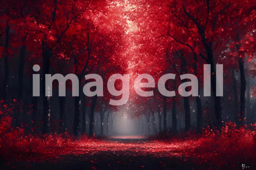 005 halloween forest scene 80 backdrops b25236